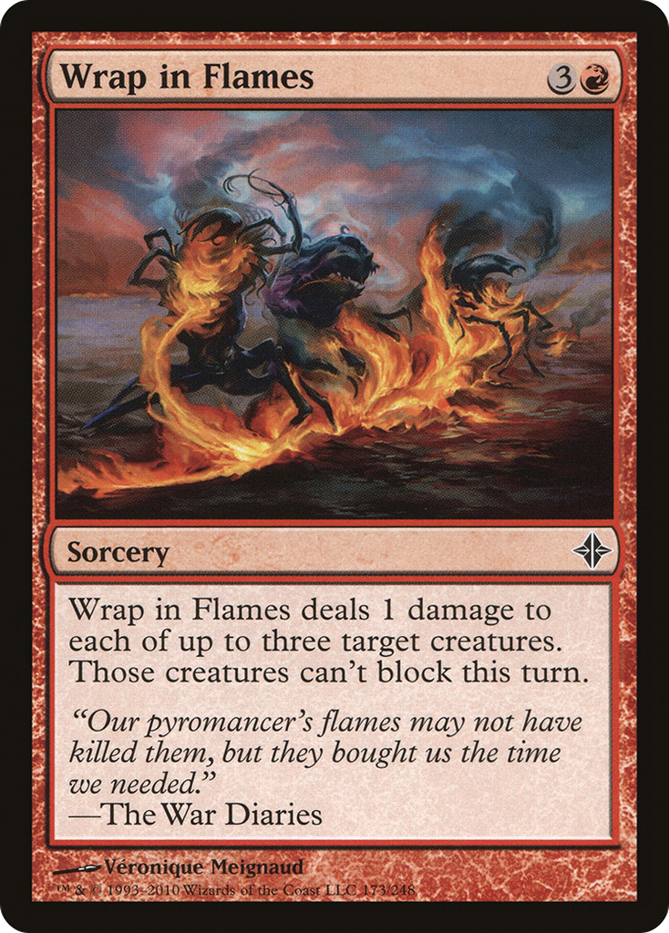 Magic: The Gathering - Wrap in Flames - Rise of the Eldrazi