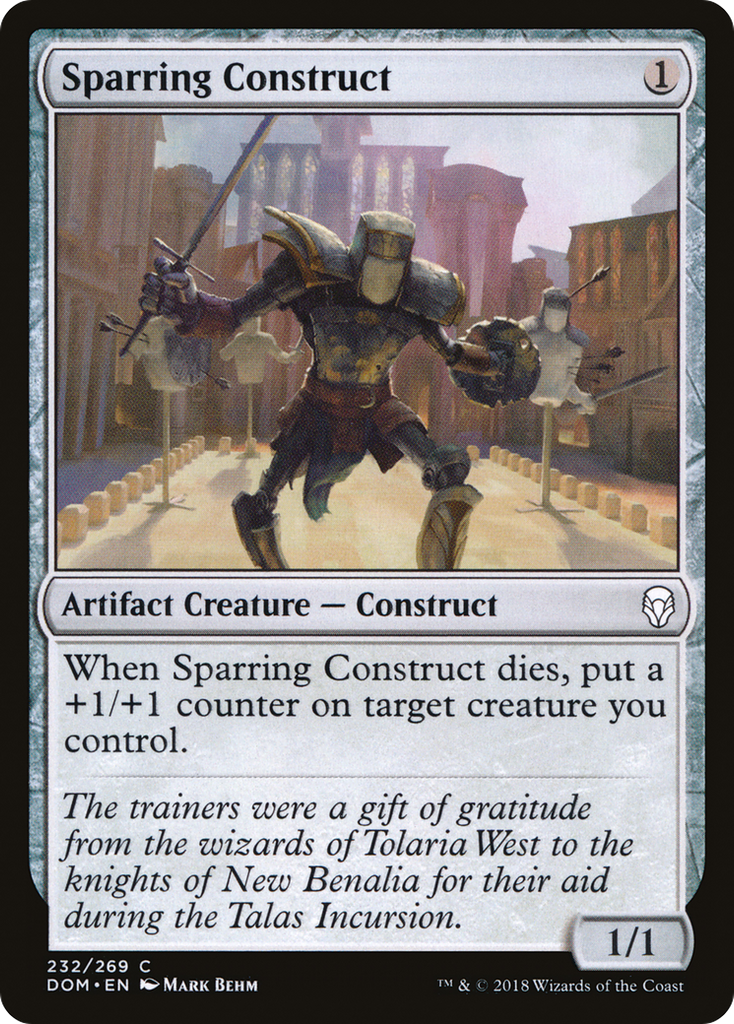 Magic: The Gathering - Sparring Construct - Dominaria