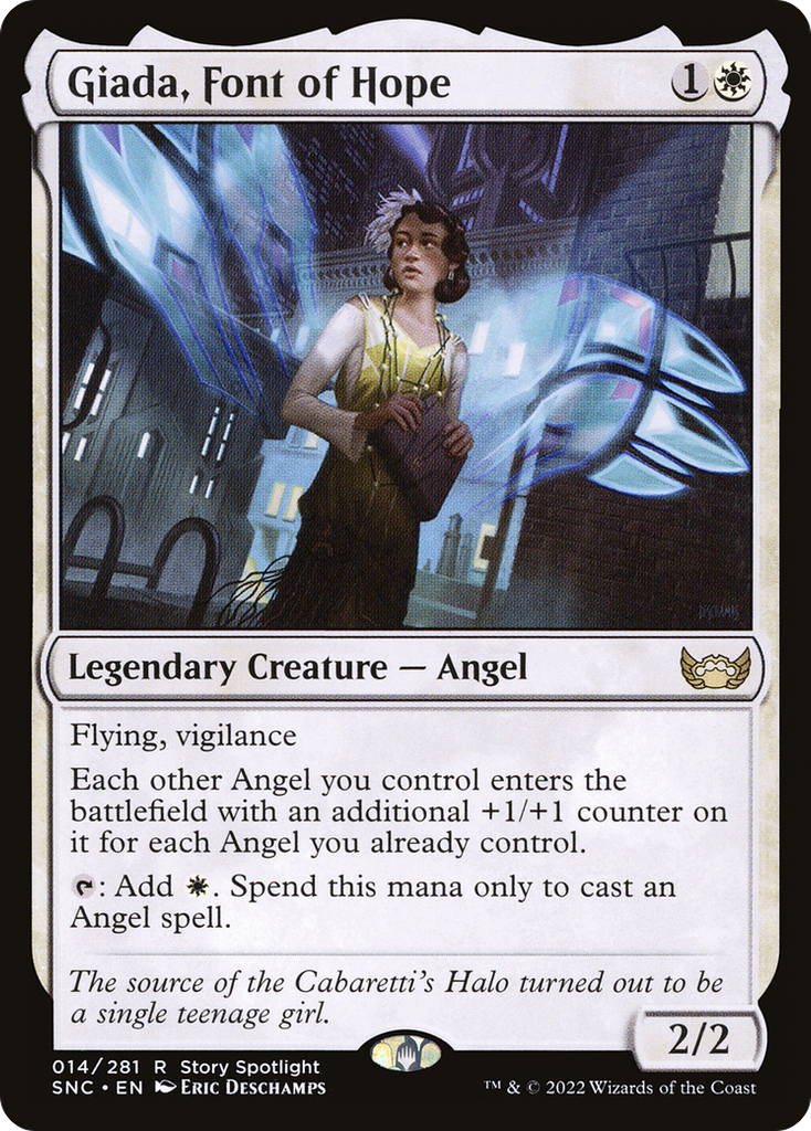 Magic: The Gathering - Giada, Font of Hope Foil - Streets of New Capenna