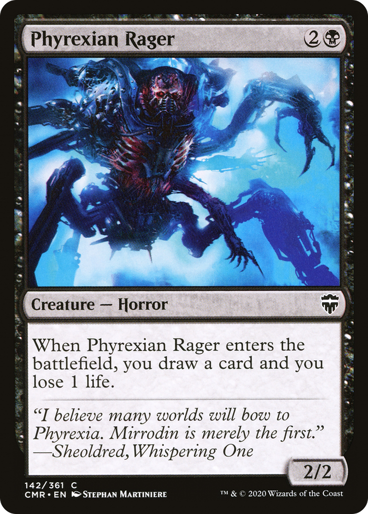 Magic: The Gathering - Phyrexian Rager - Commander Legends