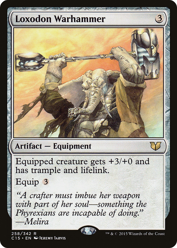 Magic: The Gathering - Loxodon Warhammer - Commander 2015