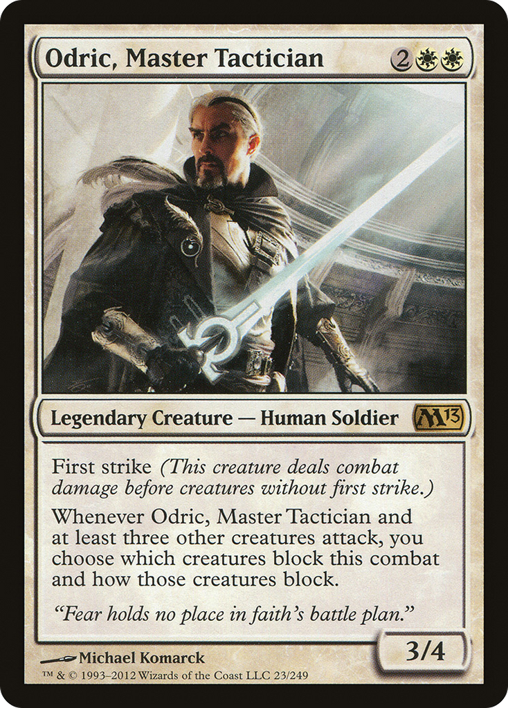 Magic: The Gathering - Odric, Master Tactician - Magic 2013