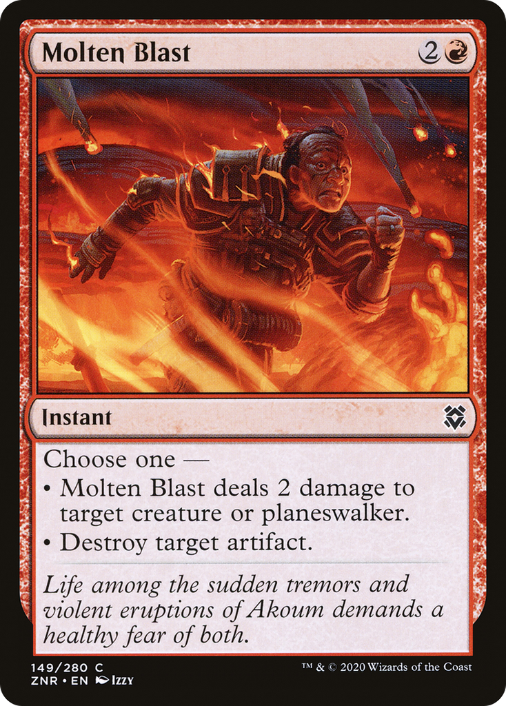 Magic: The Gathering - Molten Blast - Zendikar Rising