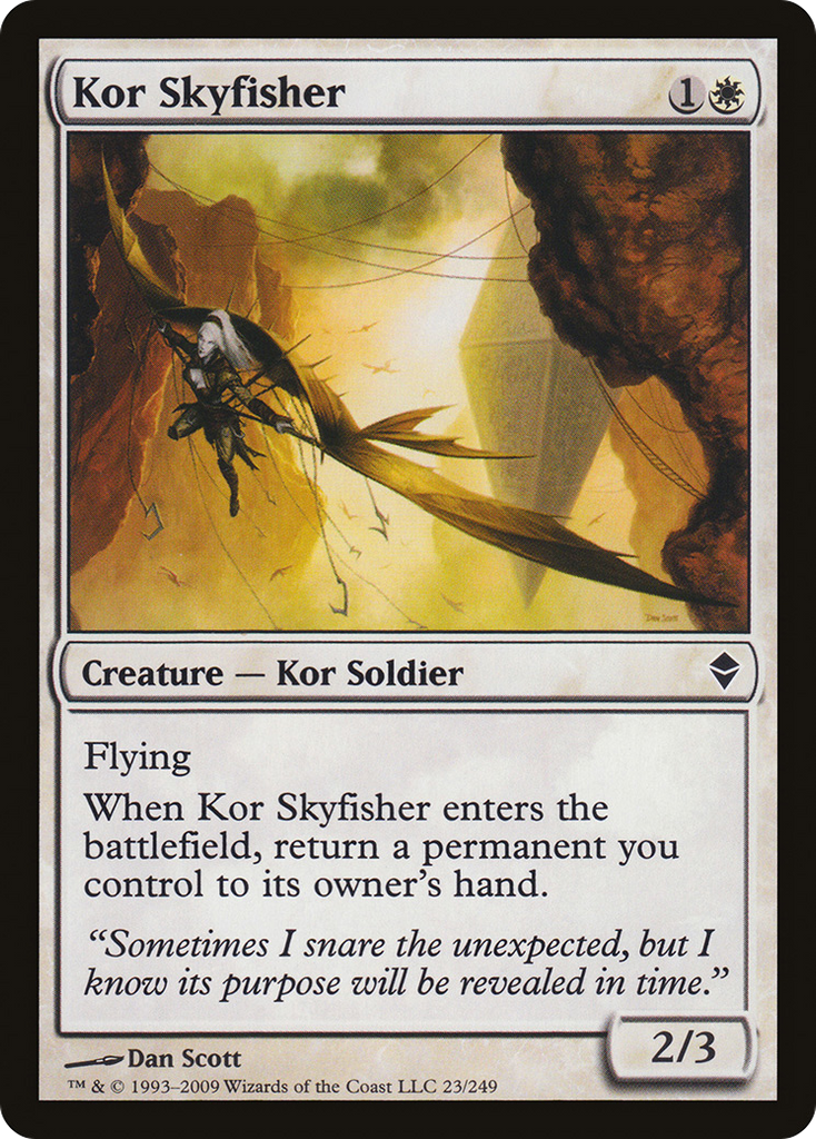 Magic: The Gathering - Kor Skyfisher - Zendikar