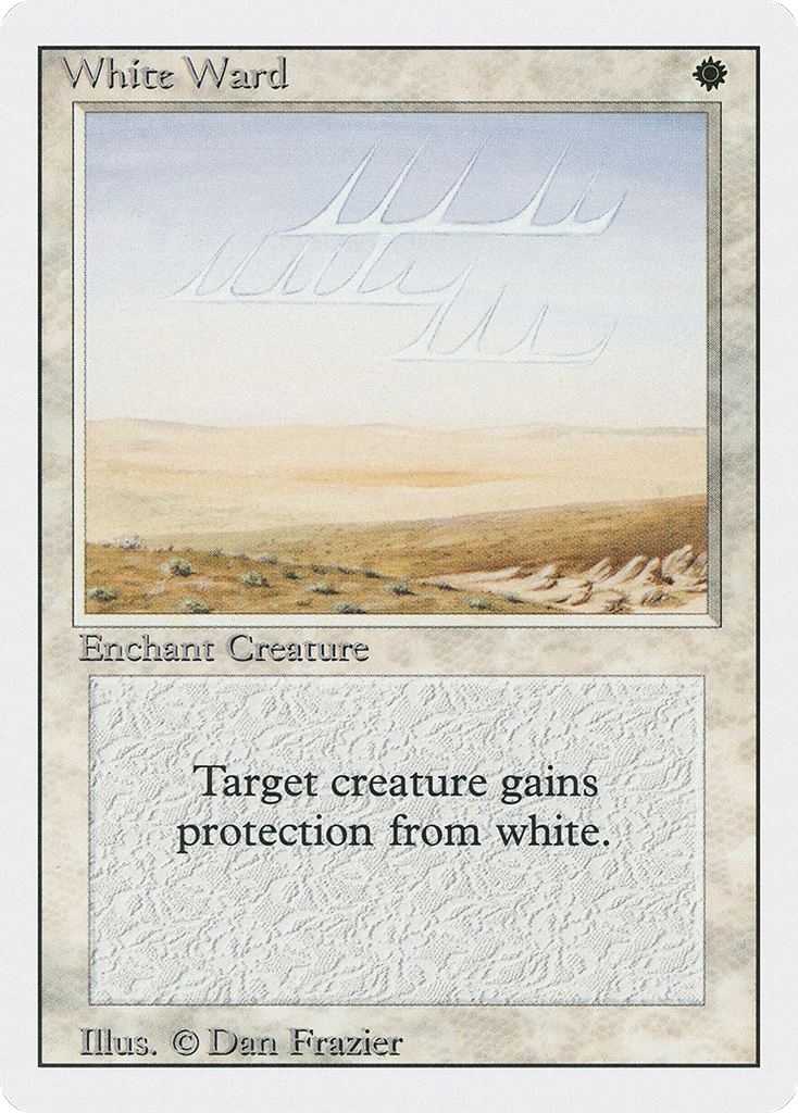 Magic: The Gathering - White Ward - Revised Edition