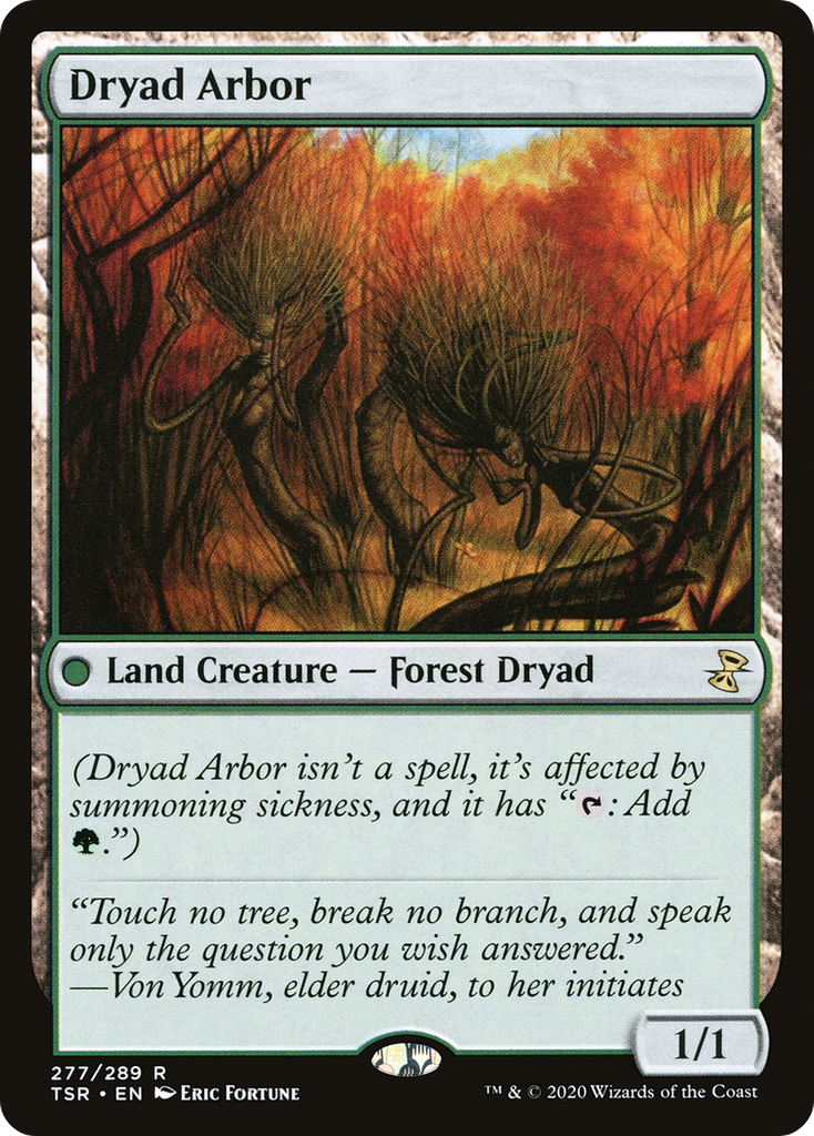 Magic: The Gathering - Dryad Arbor - Time Spiral Remastered