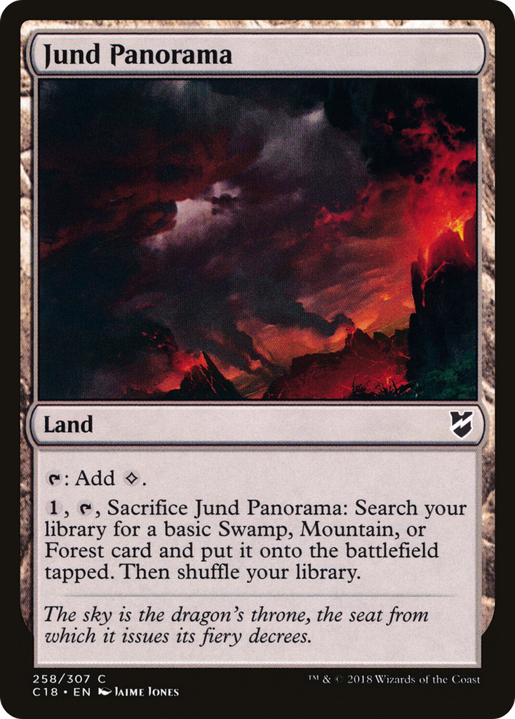 Magic: The Gathering - Jund Panorama - Commander 2018