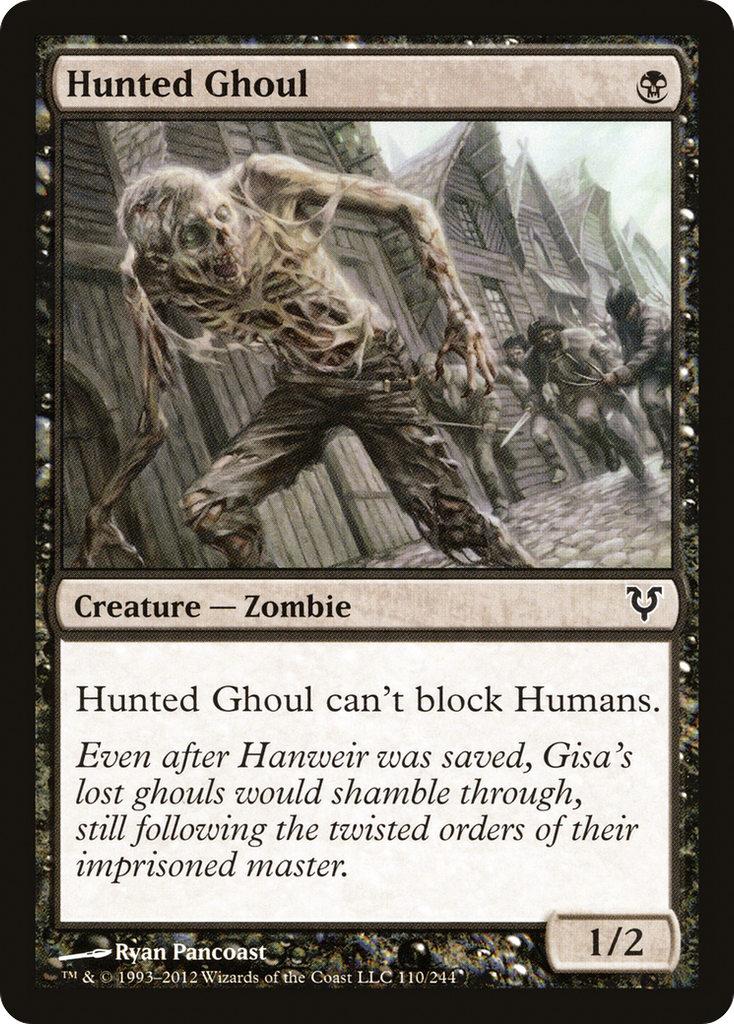 Magic: The Gathering - Hunted Ghoul - Avacyn Restored