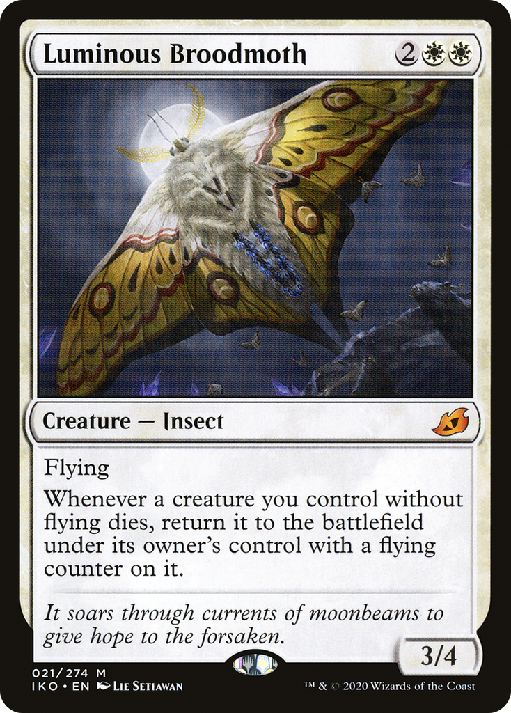 Magic: The Gathering - Luminous Broodmoth - Ikoria: Lair of Behemoths