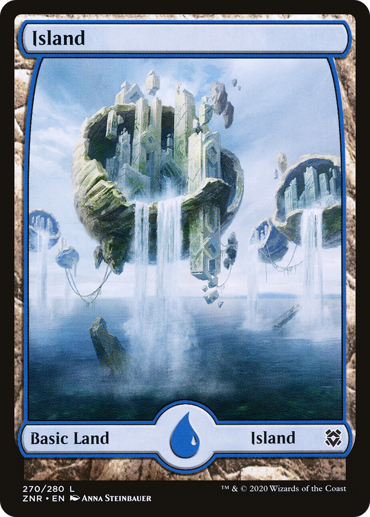 Magic: The Gathering - Island - Zendikar Rising