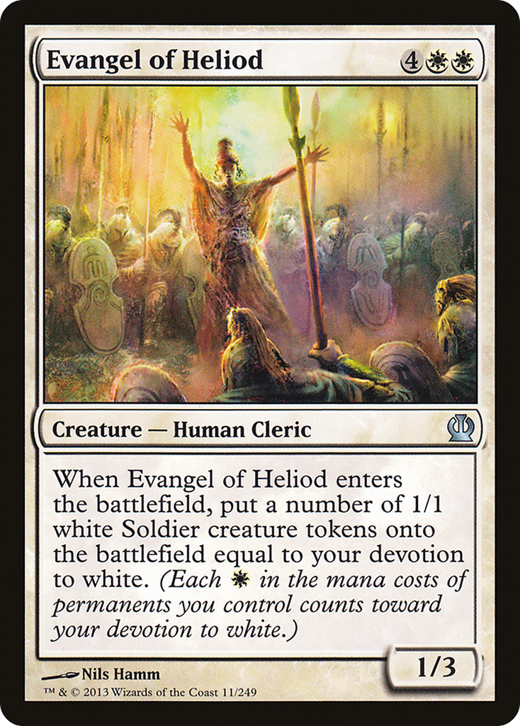 Magic: The Gathering - Evangel of Heliod - Theros