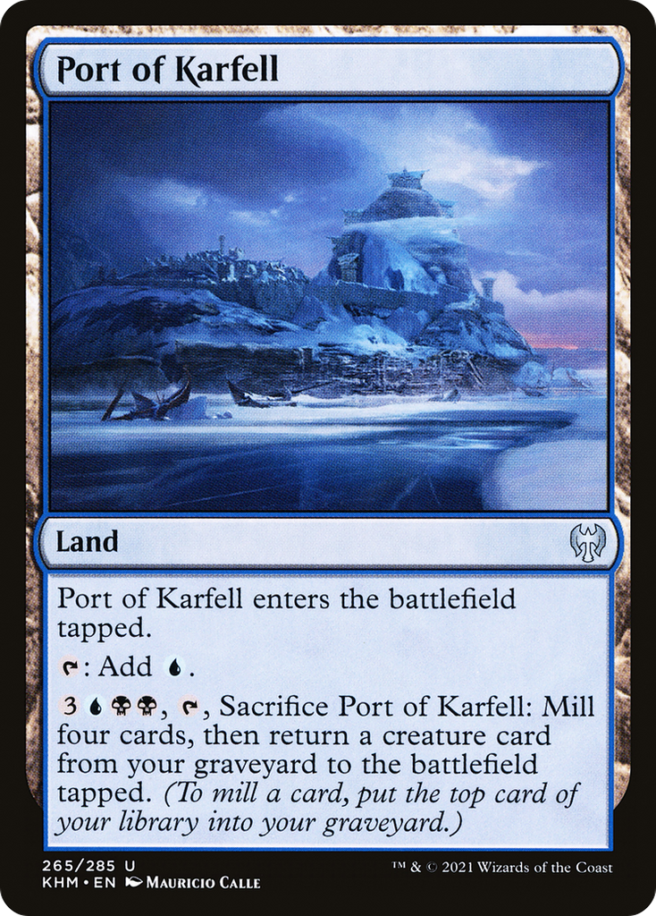 Magic: The Gathering - Port of Karfell Foil - Kaldheim