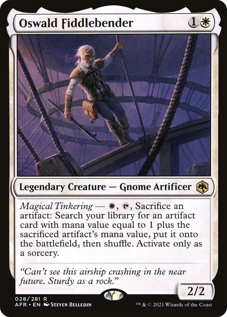 Magic: The Gathering - Oswald Fiddlebender - Adventures in the Forgotten Realms
