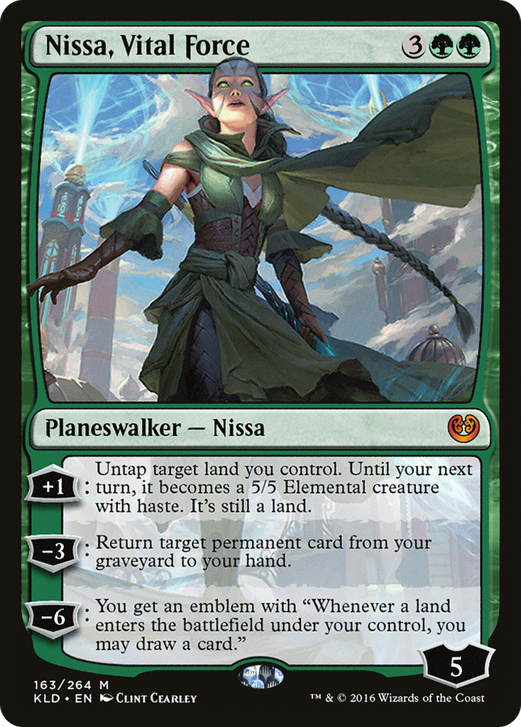 Magic: The Gathering - Nissa, Vital Force - Kaladesh