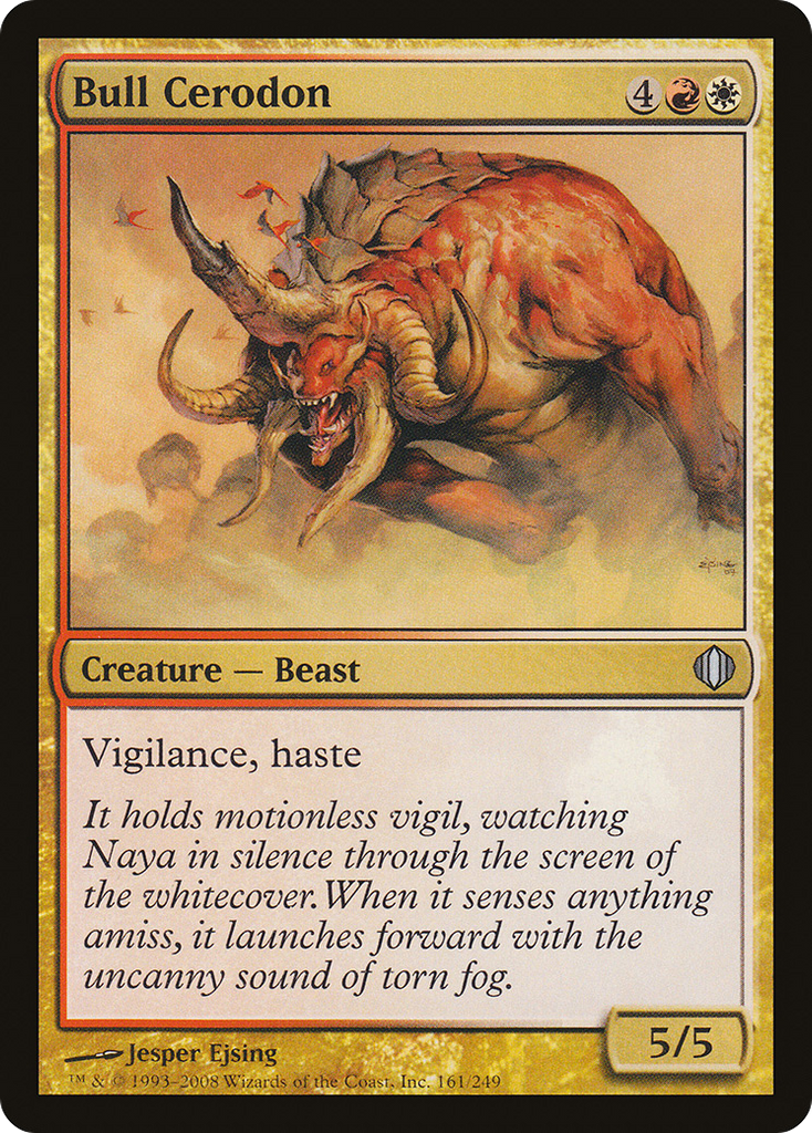 Magic: The Gathering - Bull Cerodon - Shards of Alara