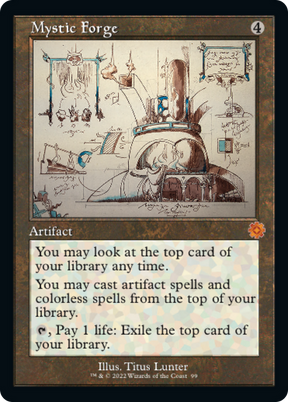 Magic: The Gathering - Mystic Forge - The Brothers' War Retro Artifacts