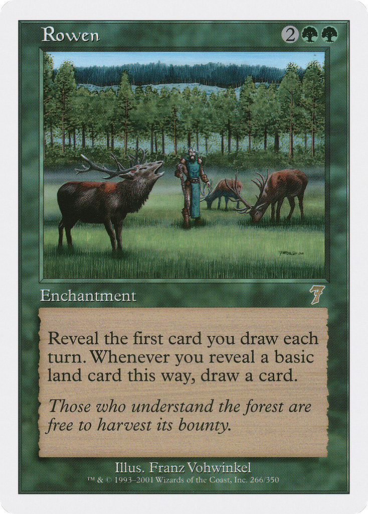 Magic: The Gathering - Rowen - Seventh Edition