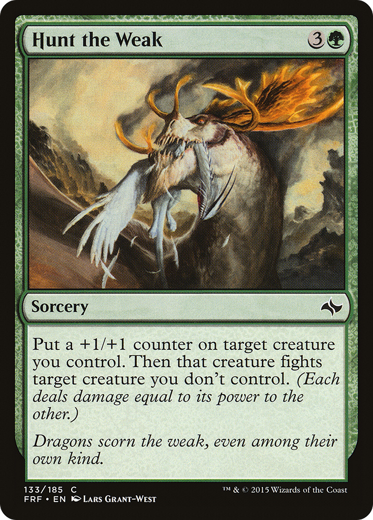 Magic: The Gathering - Hunt the Weak - Fate Reforged