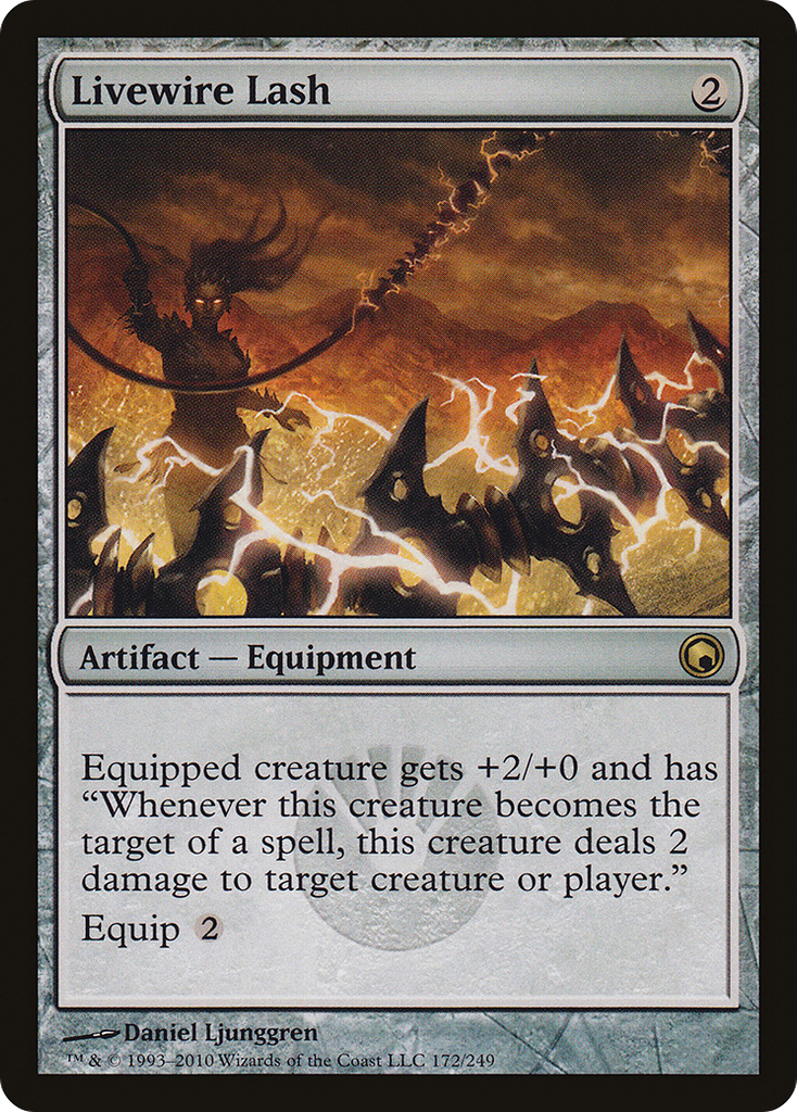 Magic: The Gathering - Livewire Lash - Scars of Mirrodin