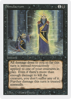 Magic: The Gathering - Simulacrum - Revised Edition
