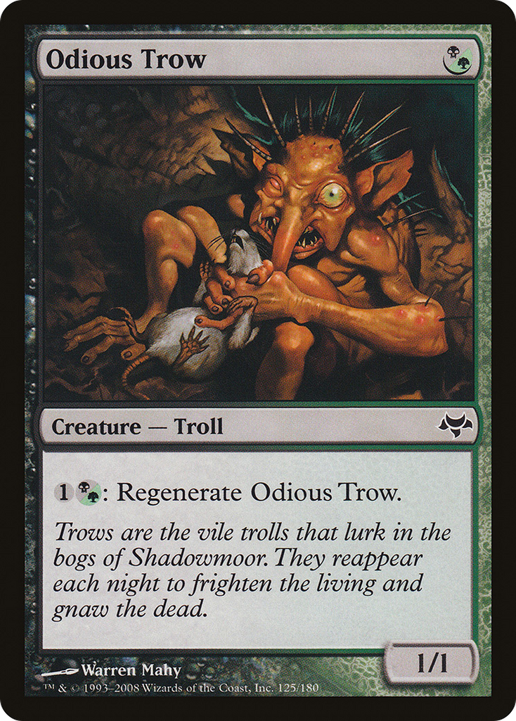 Magic: The Gathering - Odious Trow - Eventide