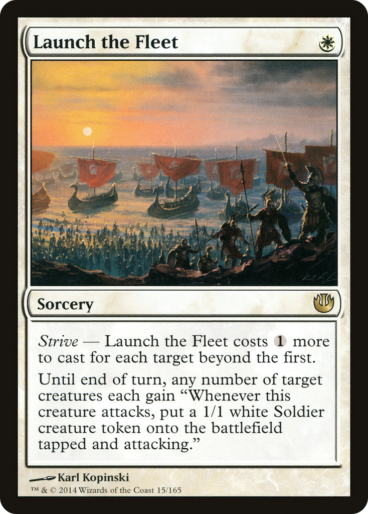 Magic: The Gathering - Launch the Fleet - Journey into Nyx
