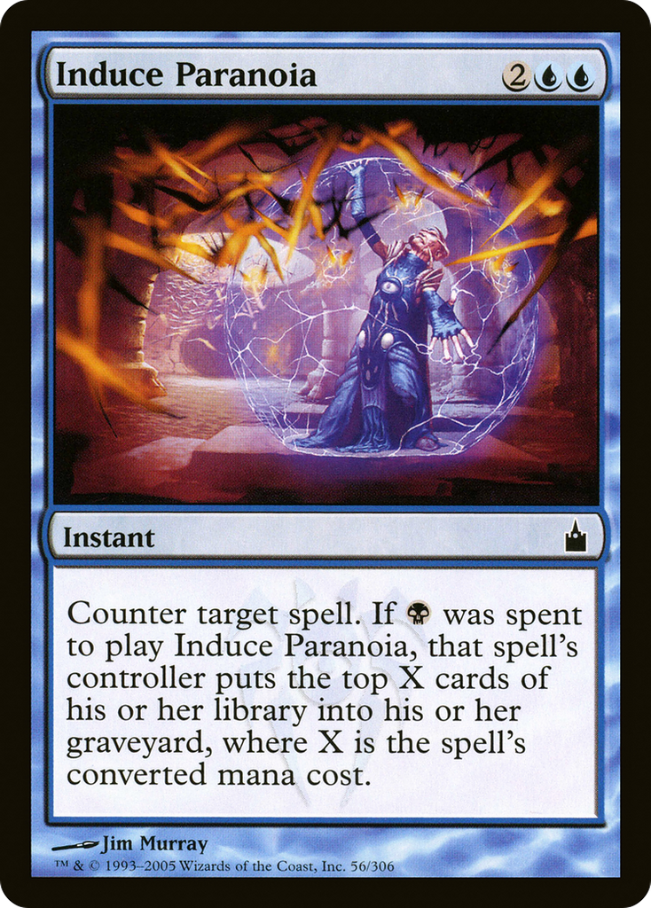 Magic: The Gathering - Induce Paranoia - Ravnica: City of Guilds