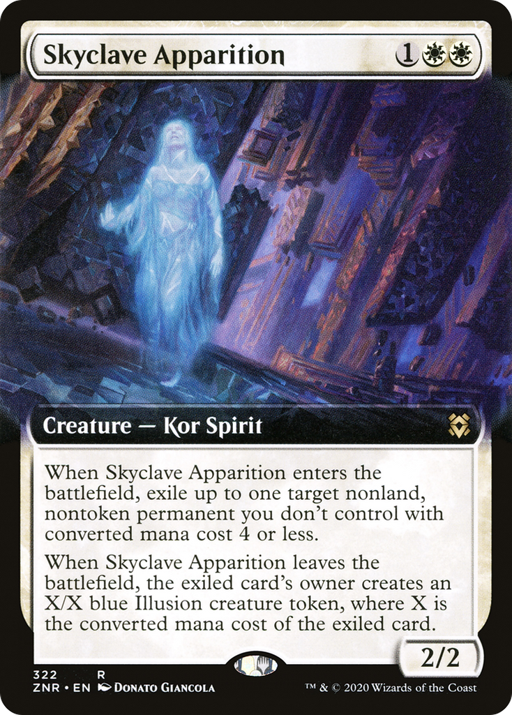 Magic: The Gathering - Skyclave Apparition Foil - Zendikar Rising
