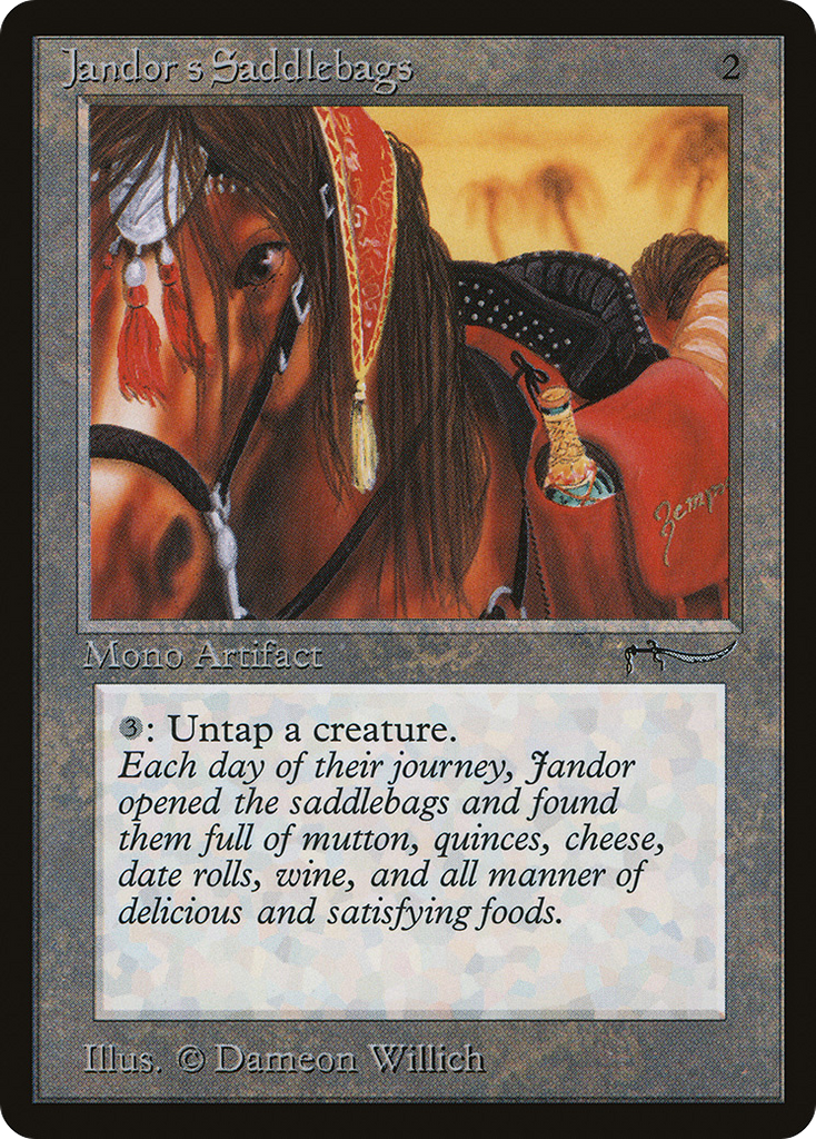 Magic: The Gathering - Jandor's Saddlebags - Arabian Nights
