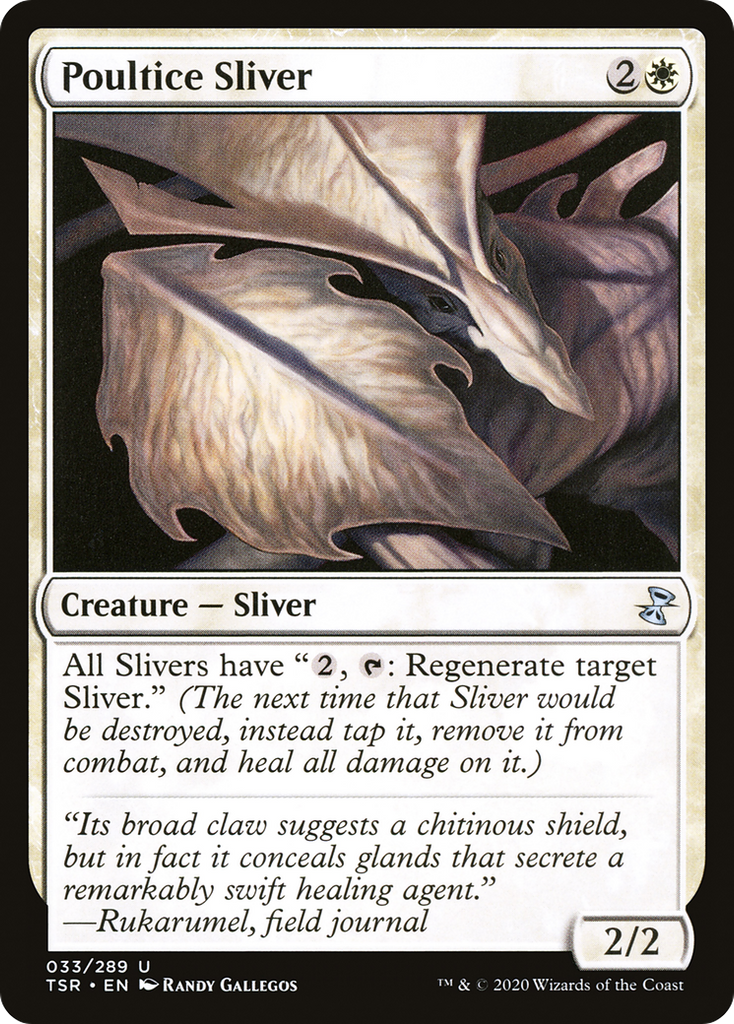 Magic: The Gathering - Poultice Sliver - Time Spiral Remastered