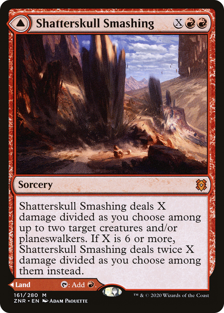 Magic: The Gathering - Shatterskull Smashing // Shatterskull, the Hammer Pass - Zendikar Rising