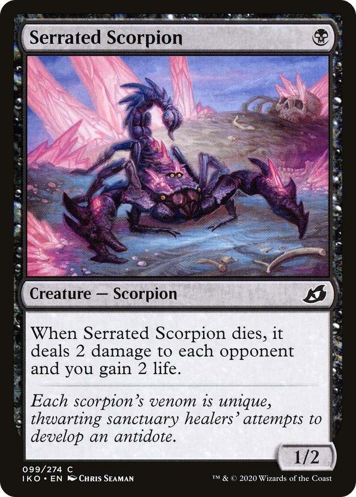 Magic: The Gathering - Serrated Scorpion - Ikoria: Lair of Behemoths