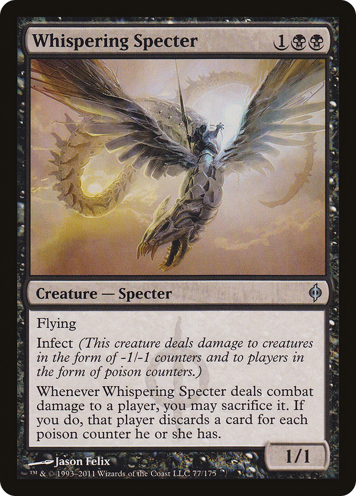 Magic: The Gathering - Whispering Specter - New Phyrexia