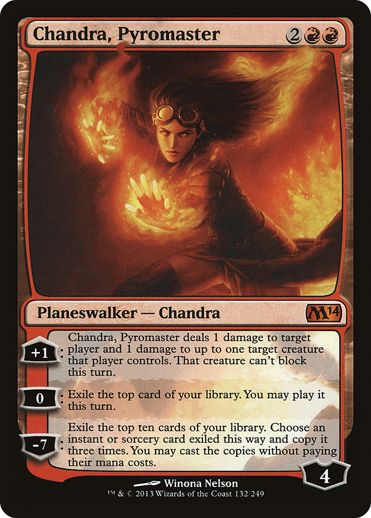 Magic: The Gathering - Chandra, Pyromaster - Magic 2014
