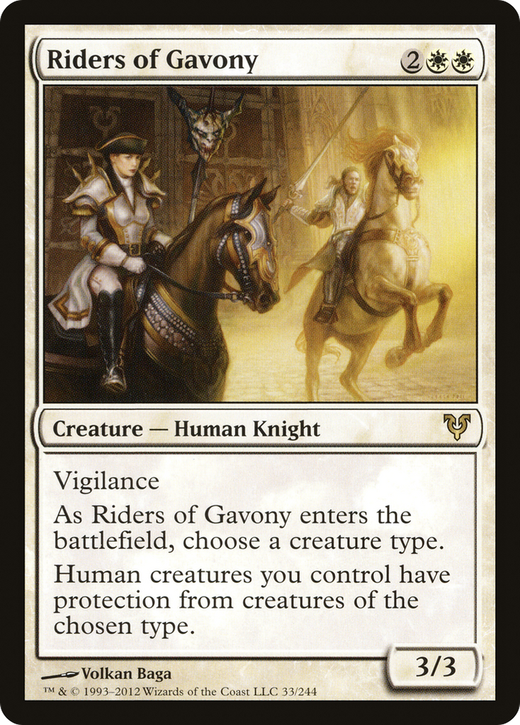 Magic: The Gathering - Riders of Gavony - Avacyn Restored