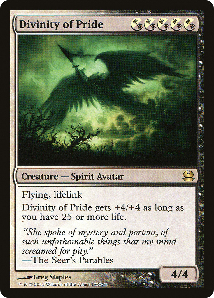 Magic: The Gathering - Divinity of Pride - Modern Masters