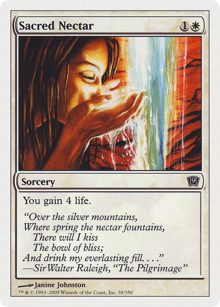 Magic: The Gathering - Sacred Nectar - Ninth Edition