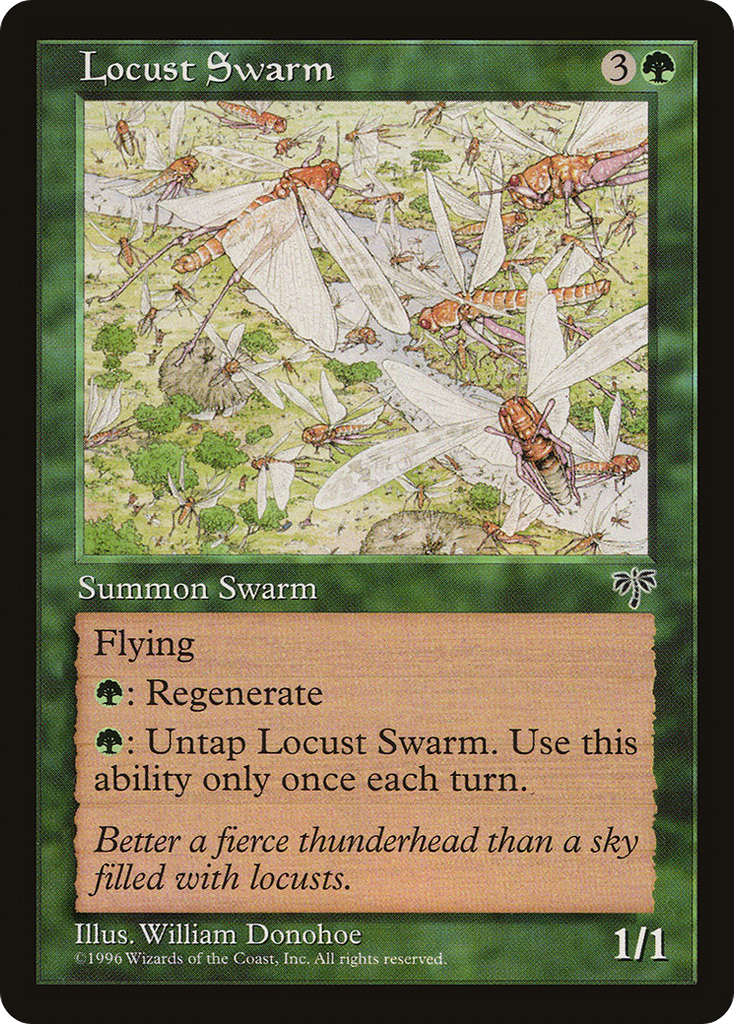 Magic: The Gathering - Locust Swarm - Mirage