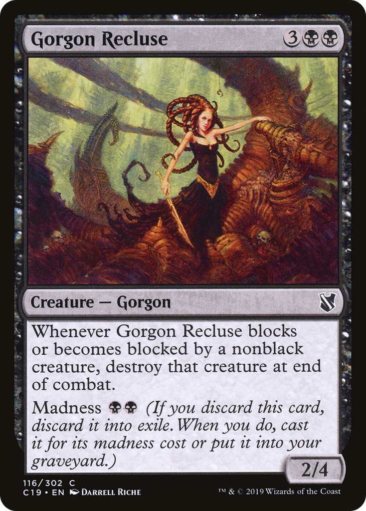 Magic: The Gathering - Gorgon Recluse - Commander 2019