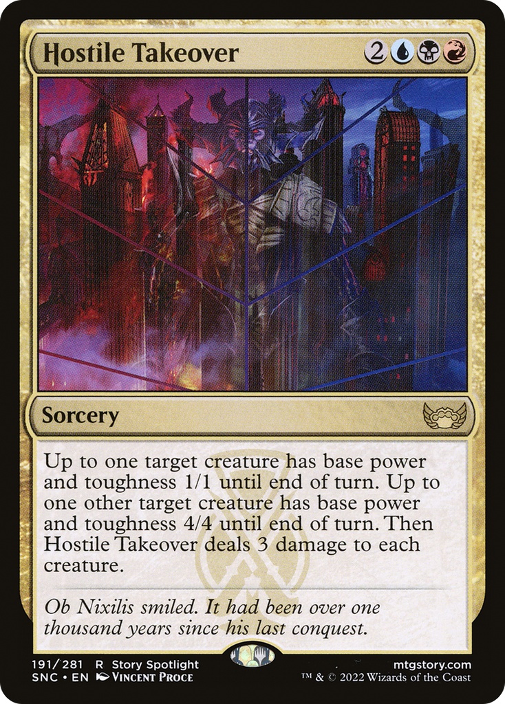 Magic: The Gathering - Hostile Takeover - Streets of New Capenna