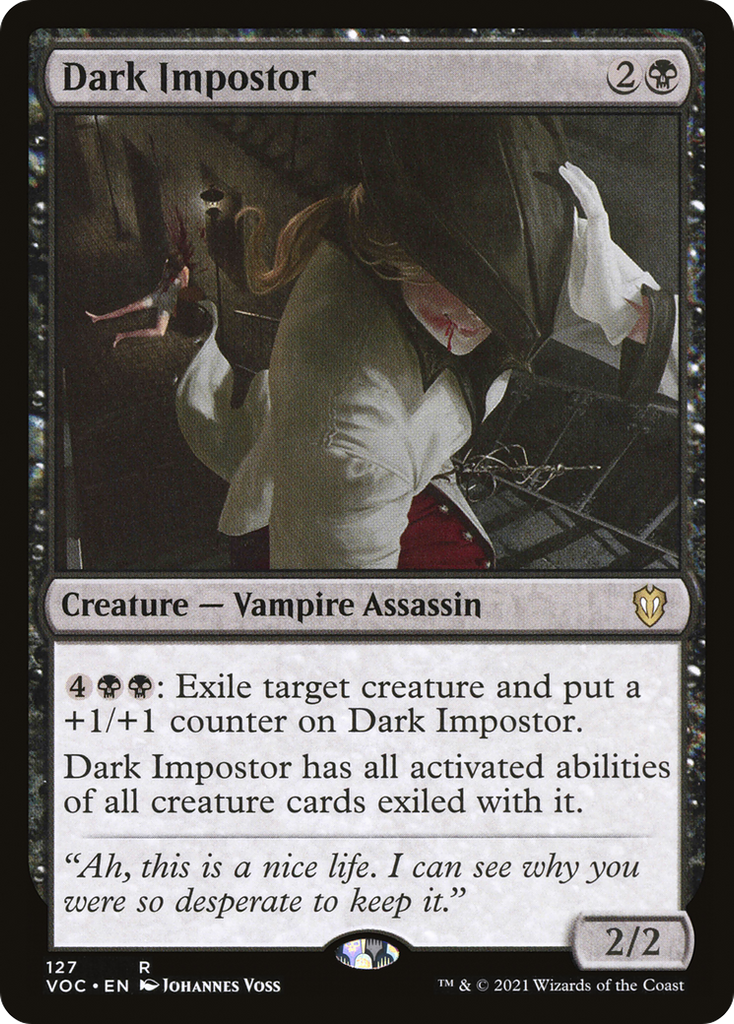 Magic: The Gathering - Dark Impostor - Crimson Vow Commander