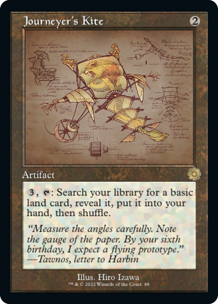 Magic: The Gathering - Journeyer's Kite - The Brothers' War Retro Artifacts