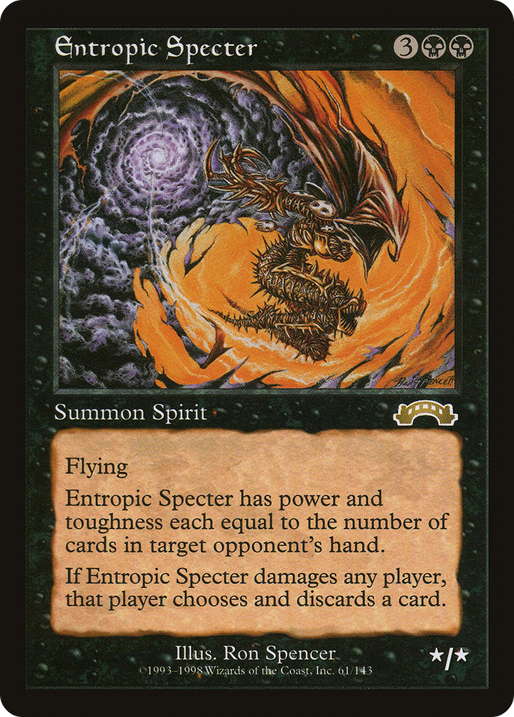 Magic: The Gathering - Entropic Specter - Exodus