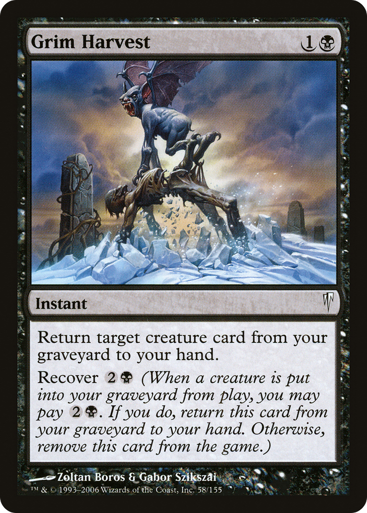 Magic: The Gathering - Grim Harvest - Coldsnap