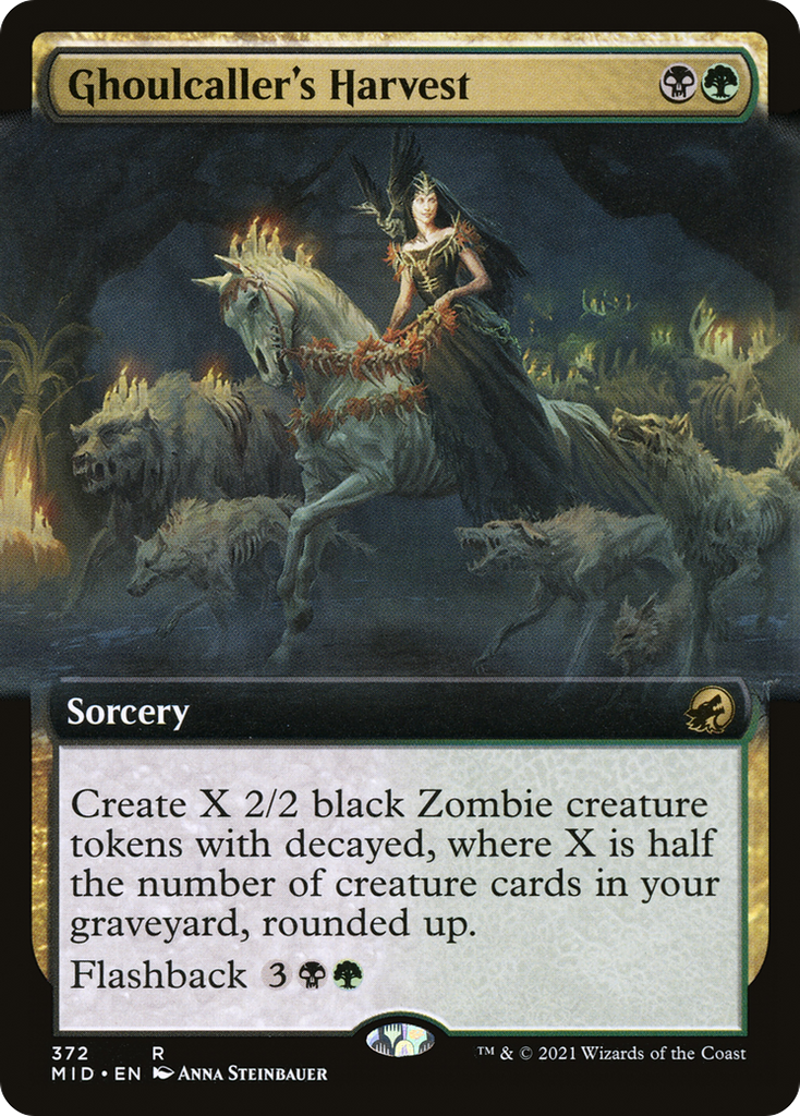 Magic: The Gathering - Ghoulcaller's Harvest Foil - Innistrad: Midnight Hunt