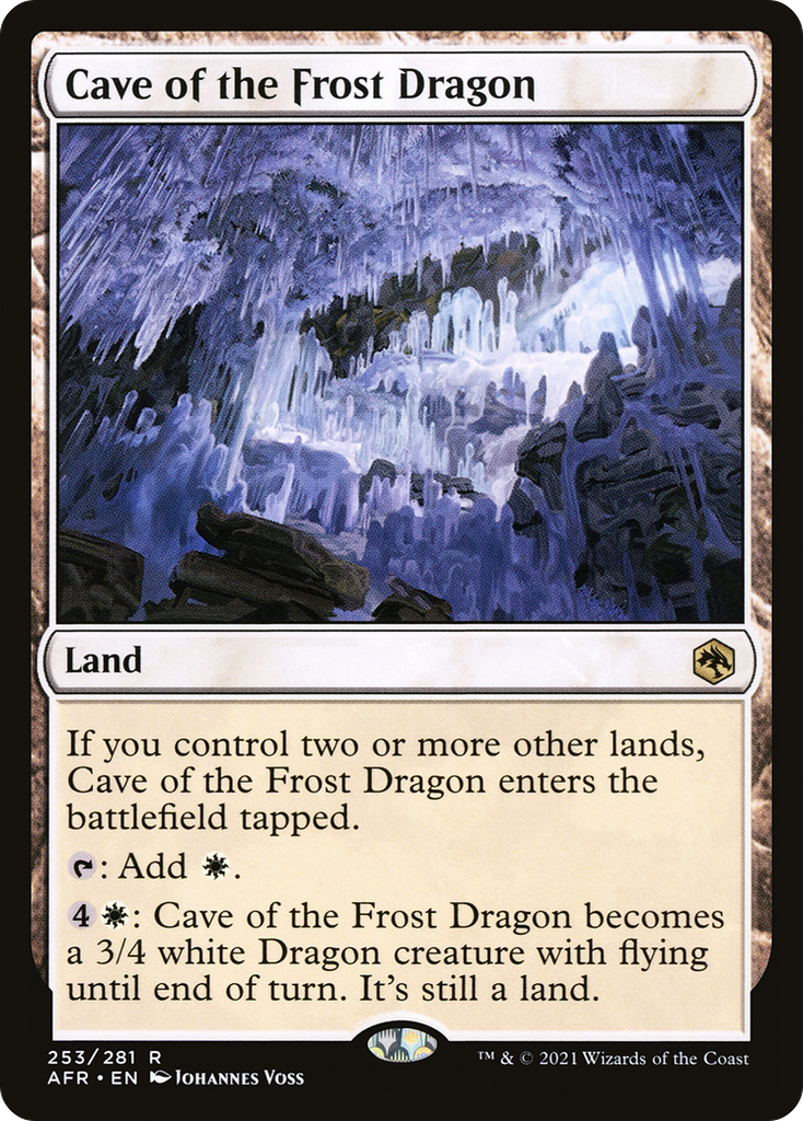 Magic: The Gathering - Cave of the Frost Dragon - Adventures in the Forgotten Realms