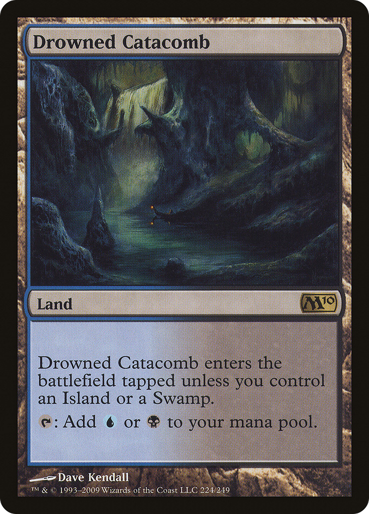 Magic: The Gathering - Drowned Catacomb - Magic 2010