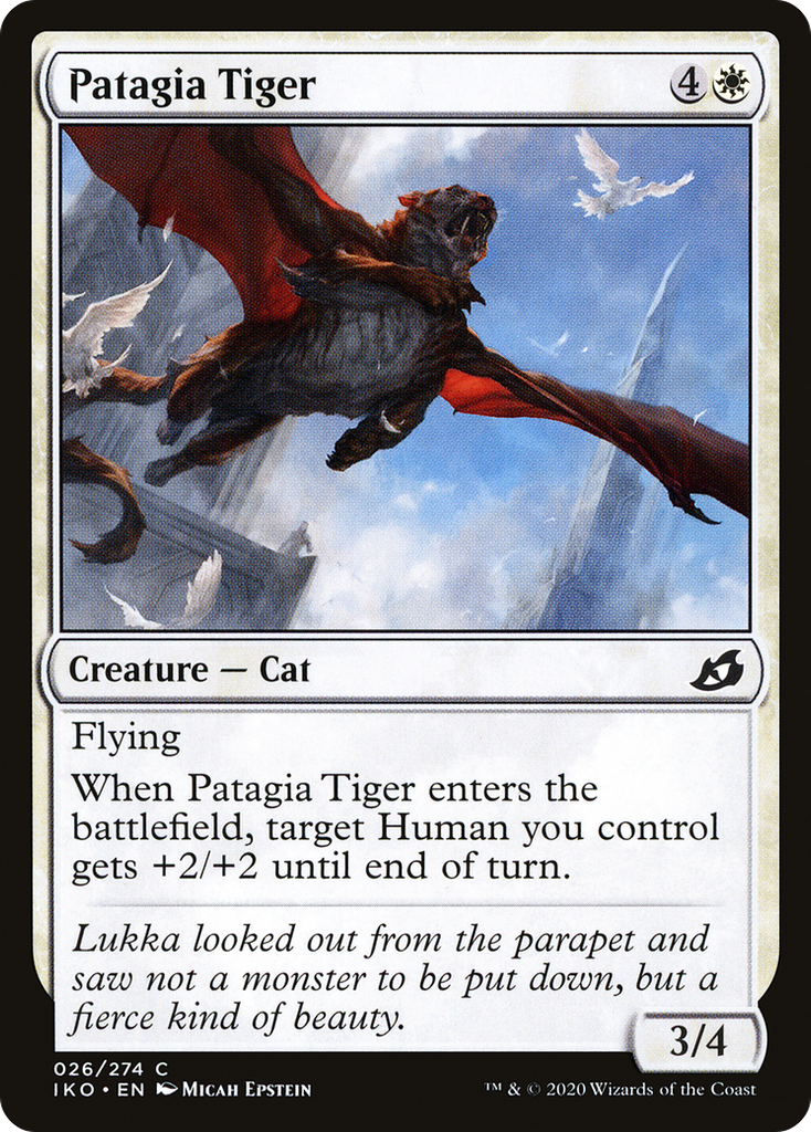 Magic: The Gathering - Patagia Tiger - Ikoria: Lair of Behemoths