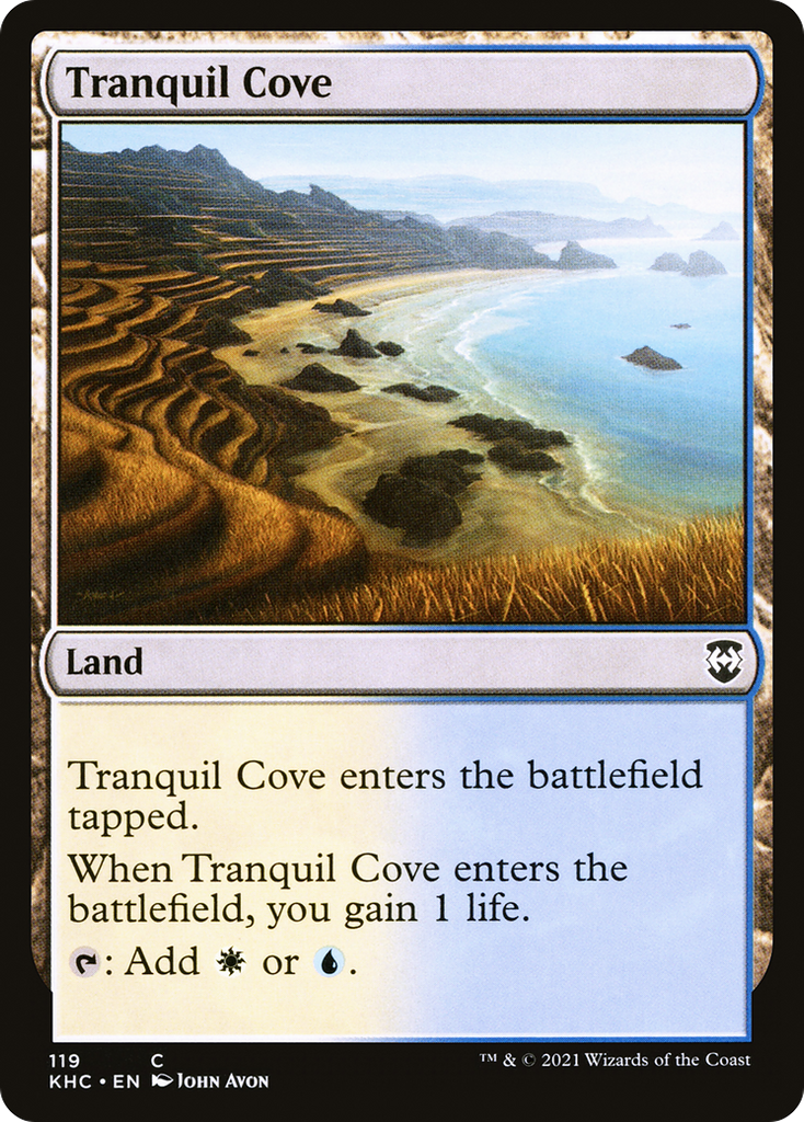 Magic: The Gathering - Tranquil Cove - Kaldheim Commander