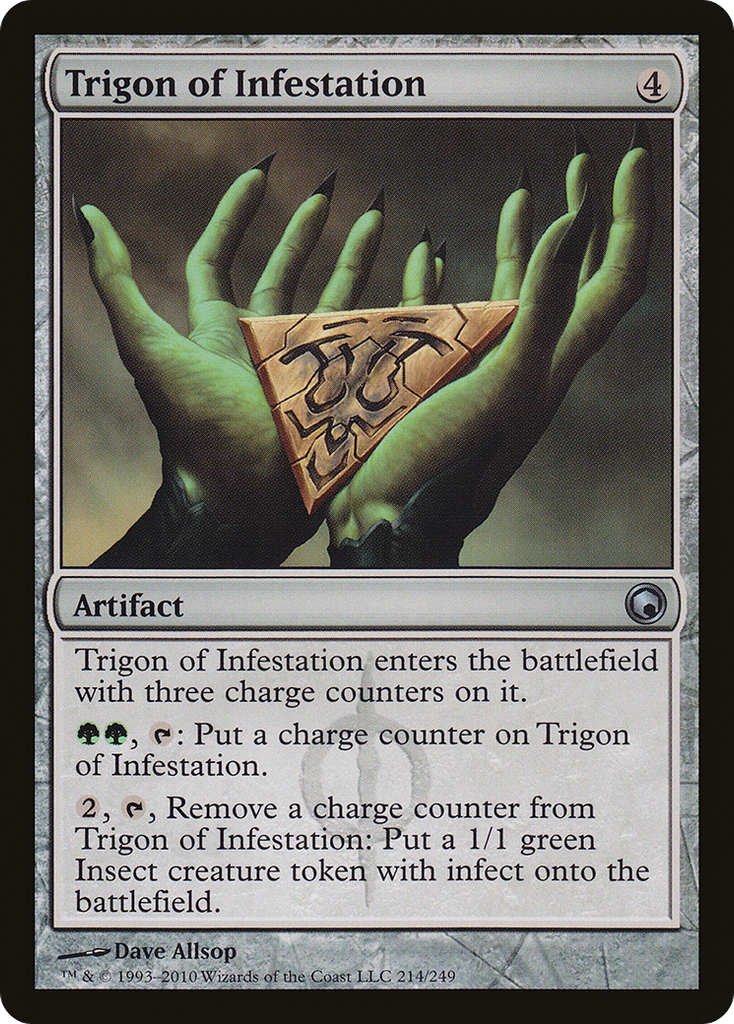 Magic: The Gathering - Trigon of Infestation - Scars of Mirrodin